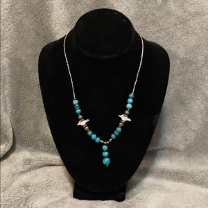 Turquoise Mother of Pearl & Silver Native American